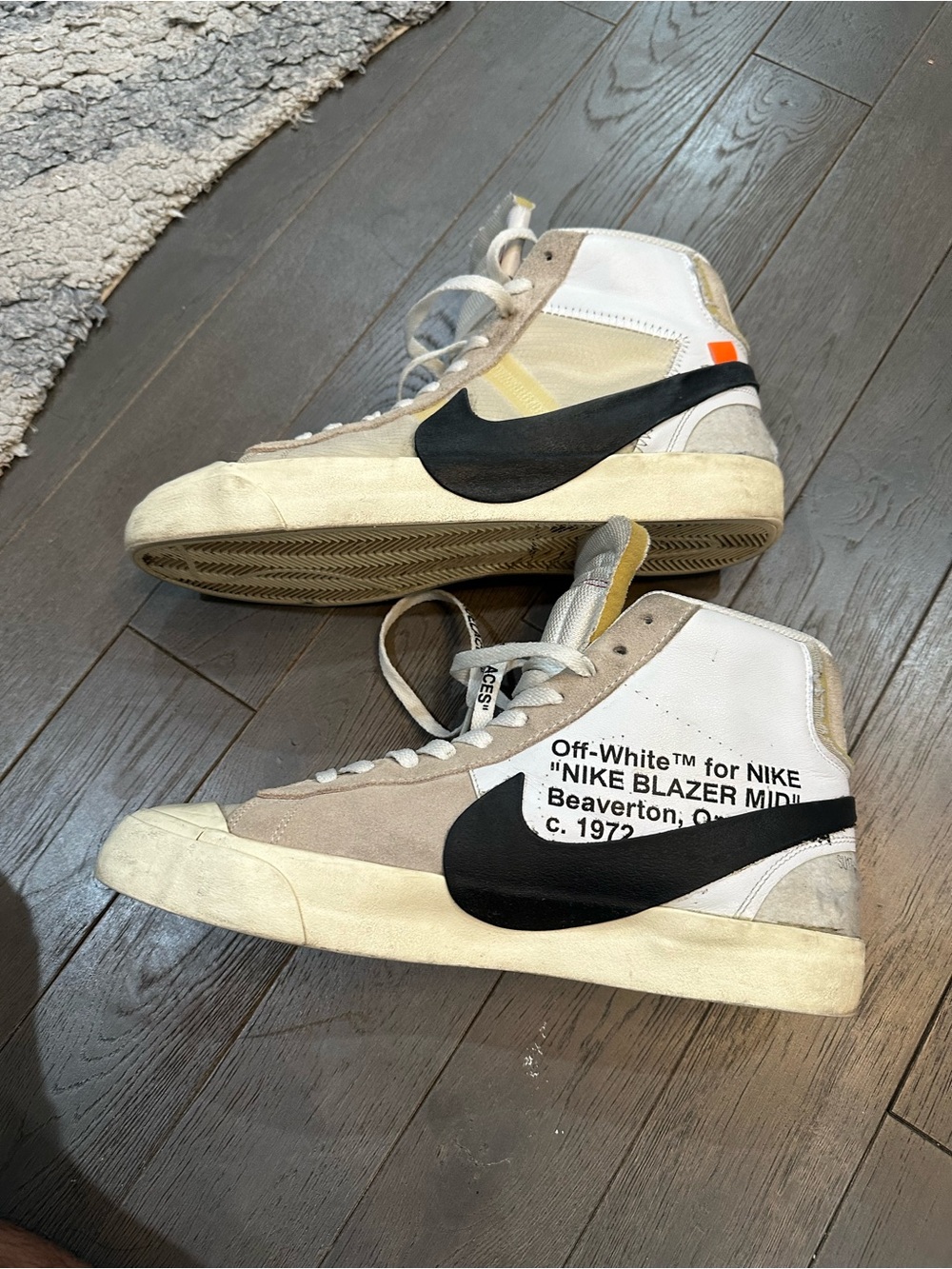 Nike x Off-White Blazers "the Ten" Nike's collab with Virgil Abloh
